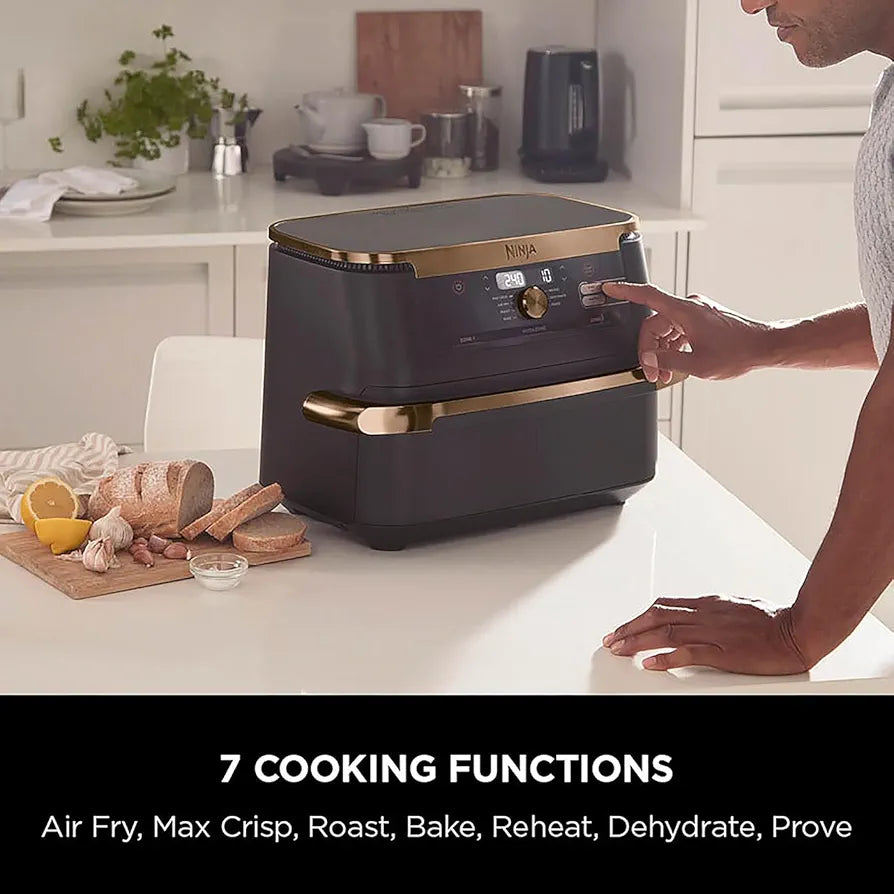 Ninja Foodi FlexDrawer Dual Air Fryer 10.4L AF500UK