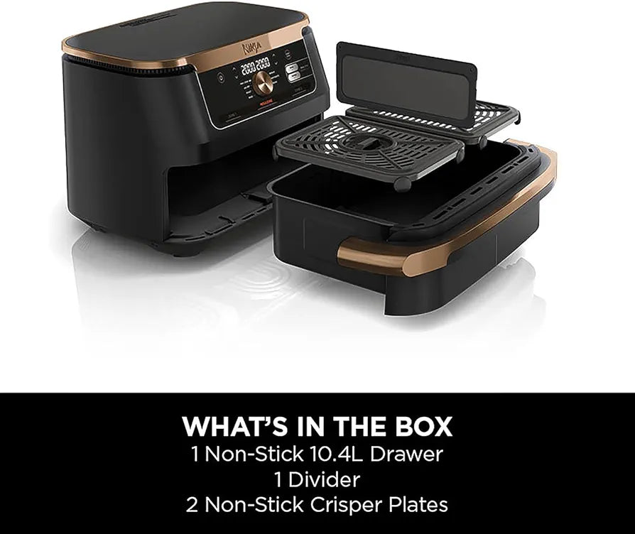 Ninja Foodi FlexDrawer Dual Air Fryer 10.4L AF500UK
